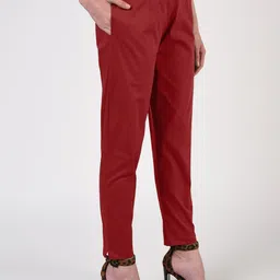 FLOREOS Women Comfort Easy Wash Trousers-image-51