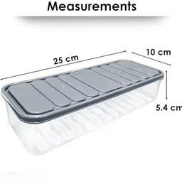 plekset Plastic Fridge Container - 1200 ml image 4