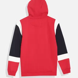 Allen Solly Junior Boys Printed Hooded Sweatshirt image 4
