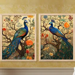 WALLLANE Brown Wood Wall Art image 3