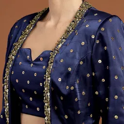 RIRASA Embroidered Top, Jacket With Trousers Co-Ords image 5