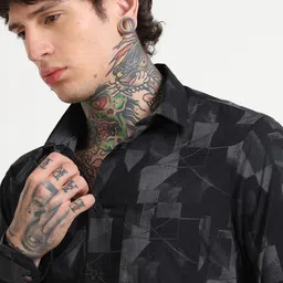 MARTIN SMITH Men Comfort Printed Casual Shirt image 5