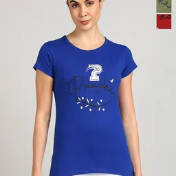 PAAVKI Pack Of 3 Typography Printed Cotton T-shirts-picture-32