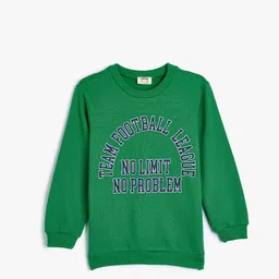 Koton Boys Typography Printed Sweatshirt image 1