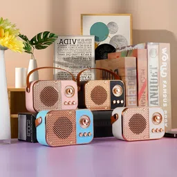 urooj S4(PORTABLE BLUETOOTH SPEAKER) Dynamic Thunder Sound with High Bass 1200mAh-(22) 5 W Bluetooth Soundbar image 4