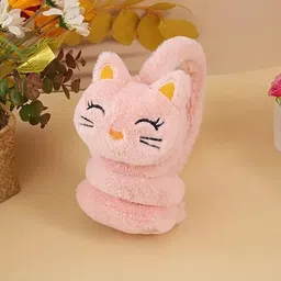 bbbikini Cute Winter Warm Earmuffs for Kids We Provide any Random Color and Pattern D Ear Muff image 4