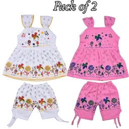 amacart AmacartSet of 2 Kids Printed Top with Pyjamas Clothing Set-picture-21