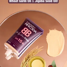 Hilary Rhoda BB Daily Wear Cream With SPF 15 &Jojoba Oil - 40 ml - Shell White - 01 image 3