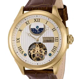 Invicta Men Dial & Leather Straps Analogue Automatic Watch 44011-image-18