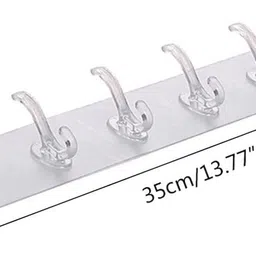 jynoris Self-Stick Multiuse 6 pcs pack Sticker Hook 12 image 2