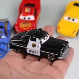 jmv Metal Die-cast McQueen Black Storm Pullback 6 pcs car Set (Multi, Pack of: 1) image 4