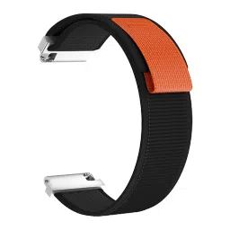 noise Nylon Strap for Smartwatch (22mm) (Quick Release Pins, Black) image 3