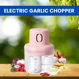 guggu Chopper (Electric Rechargeable Chopper) for Kitchen Vegetable Garlic Onion W241 Electric Vegetable & Fruit Chopper-picture-22