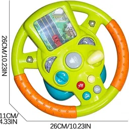sarasi Steering Wheel Toy with Light & Sound, Fun Driving Experience For Kids-picture-29