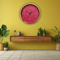 art ocean Analog 25 cm X 25 cm Wall Clock image 2