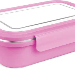 pogon Stainless Steel Lunch Box with Spoon, Lunch Box for School Tiffin Box 2 Containers Lunch Box-picture-28
