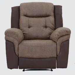 royaloak Atlanta Motorised 1 Seater Recliner With Usb Charging Port In Brown Color image 5