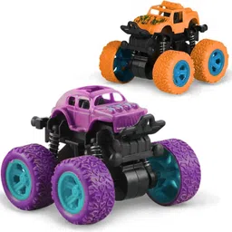 magnet toyz Monster trucks for kids, friction power image 3