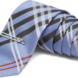 MUTAQINOTI Silk Cufflink & Tie Pin Set image 3