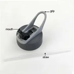 ron brando Pushpa Printed Stylish Sipper Water Bottle [M/No-D]-AK-1 750 ml Water Bottle image 3