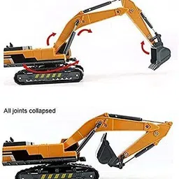 zhask Construction Vehicle Fully Functional Excavator Toy for Kids image 2