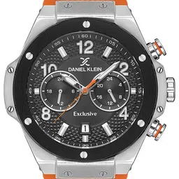 Daniel Klein Exclusive Men Textured Dial & Straps Analogue Watch DKX.1.13615-4 image 2