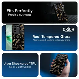 QRIOH Floral Printed IQOO Z9s Pro 5G Back Case Mobile Accessories image 2