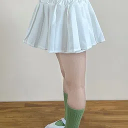 LULU & SKY Girls Pleated Flared Mini Skirt image 2