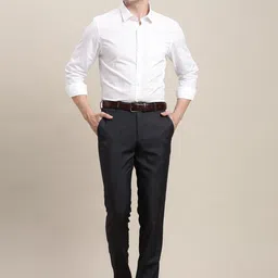 Turtle Men Tailored Slim Fit Trousers image 3