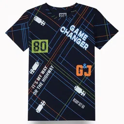 Gini and Jony Boys Printed Pockets T-shirt image 1