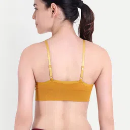 Trulymart Pack Of 3 Full Coverage Lightly Padded Rapid-Dry T-shirt Bra image 3