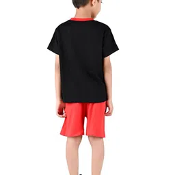 BILLYBALL Unisex Kids Printed Round Neck Pure Cotton T-Shirt With Shorts image 4