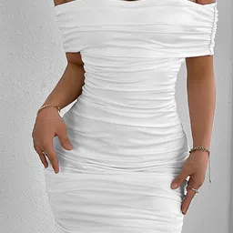 StyleCast Off-Shoulder Bodycon Mini Dress-image-80