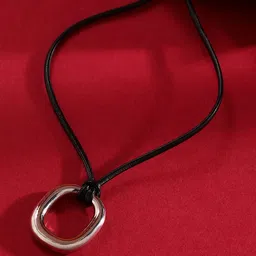 French Accent Sliver-Plated The Austin Pendant With Chain-picture-12