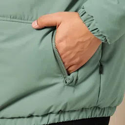 Sztori Plus Size Hooded Padded Jacket image 3