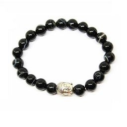 Divine souvenirs Black Alloy Bracelet-picture-25