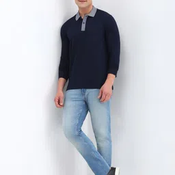 Allen Solly Men Polo Collar Pockets T-shirt image 5