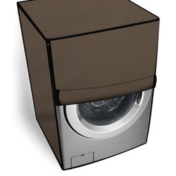 The Furnishing Tree Beige Plastic Washing Machine Cover-picture-3