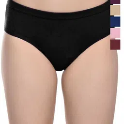 DHANDAI FASHION Pack Of 6 Hipster Cotton Mid Rise BriefsSoft Cotton Panty (SC-M-13)Mlt Pcs-image-69