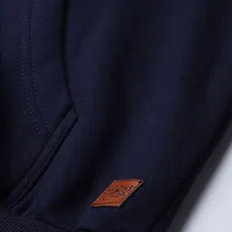 Campus Sutra Men Printed Hooded Sweatshirt image 3