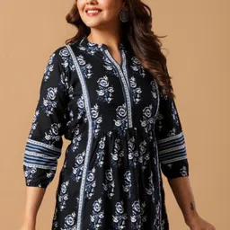 Velintis Women Ethnic Motifs Printed Thread Work Kurta-picture-37