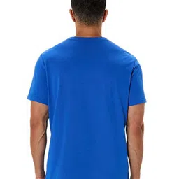 ASICS Men Solid Round Neck T-shirt image 5