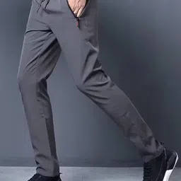 StyleCast x Revolte Men Slim Fit Easy Wash Pleated Chinos Trousers image 3