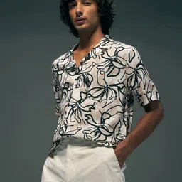 Flying Machine Men Classic Opaque Printed Casual Shirt-picture-37