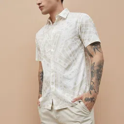 Fame Forever by Lifestyle Men Printed Casual Shirt image 4