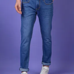 Crimsoune Club Men Slim Fit Mid-Rise Stretchable Jeans-picture-31