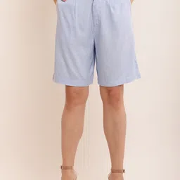 NoBarr Women Mid-Rise Knee Length Shorts-picture-13