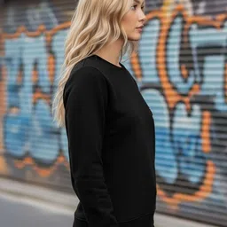 BENNY BROOKS Women Printed Sweatshirt image 3