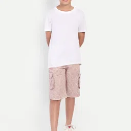 PUPPET-NX Boys Abstract Printed Running Knee Length Shorts-image-19