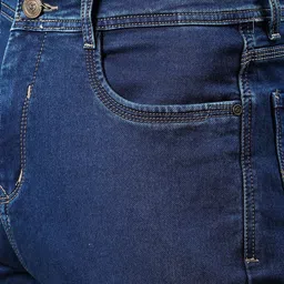 V-Mart Men Regular Fit Mid-Rise Light Fade Stretchable Jeans image 4